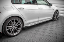 VW Golf 7 R 2013-2016 Street Pro Sidoextensions + Splitters V.1 Maxton Design
